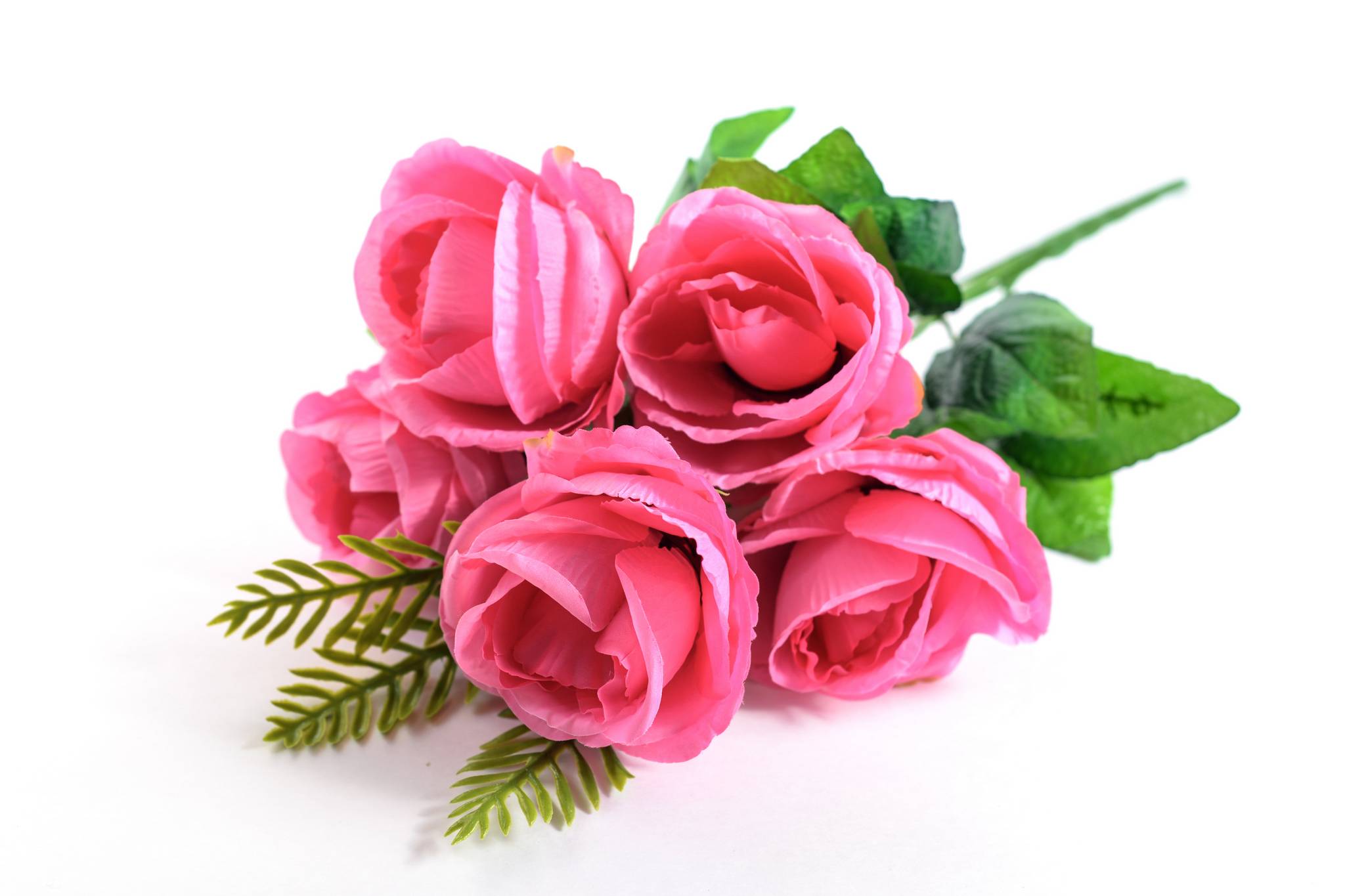 Роза 5 гол h=55 см 1/6 МИКС розовый