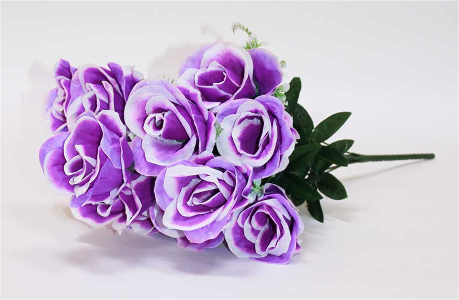 Роза 11 гол h=55 см 1/20 МИКС фиолетовый