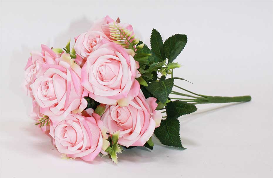 Роза 7 гол h=43 см 1/1 бледно-розовый