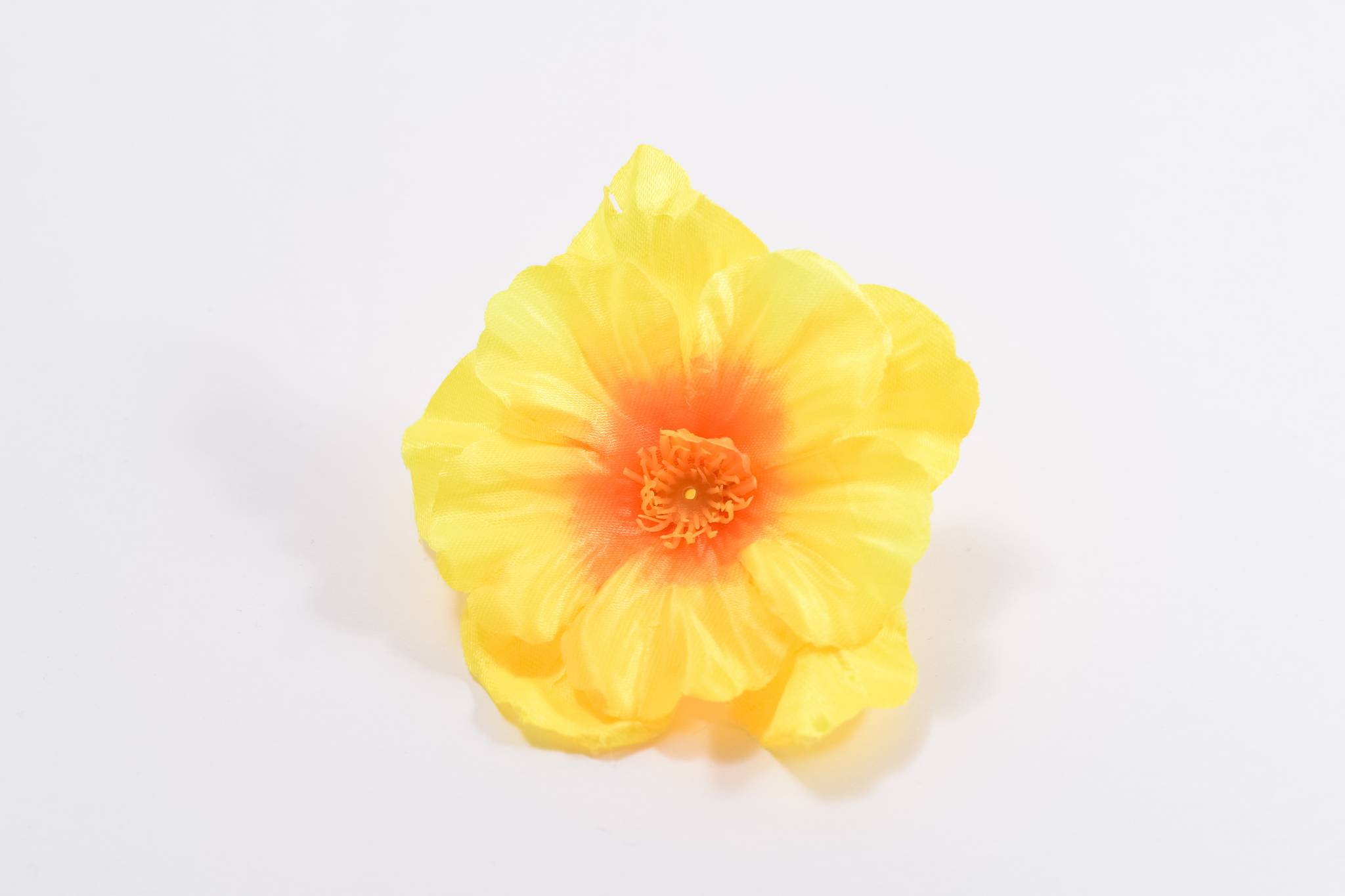 Роза "Шиповник" атлас 2 сл d=10см 1/50 желтый