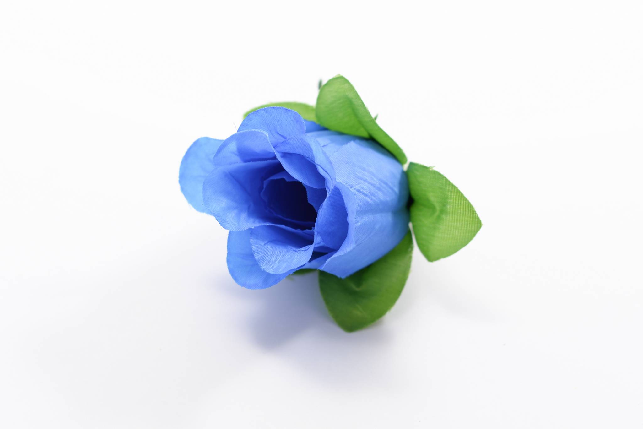 Роза бутон 3 сл h=7 см d=6 см 1/20 синий