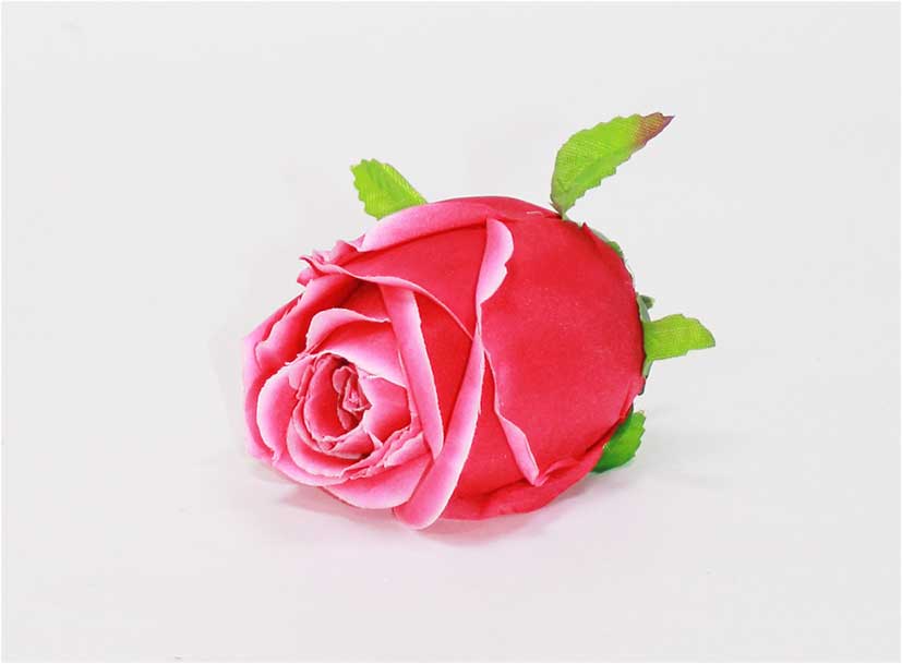 Роза бутон хлопок d=7 см 1/20 малиновый