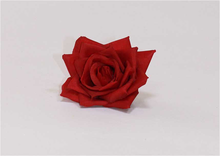 Роза d=9 см 1/20 красный