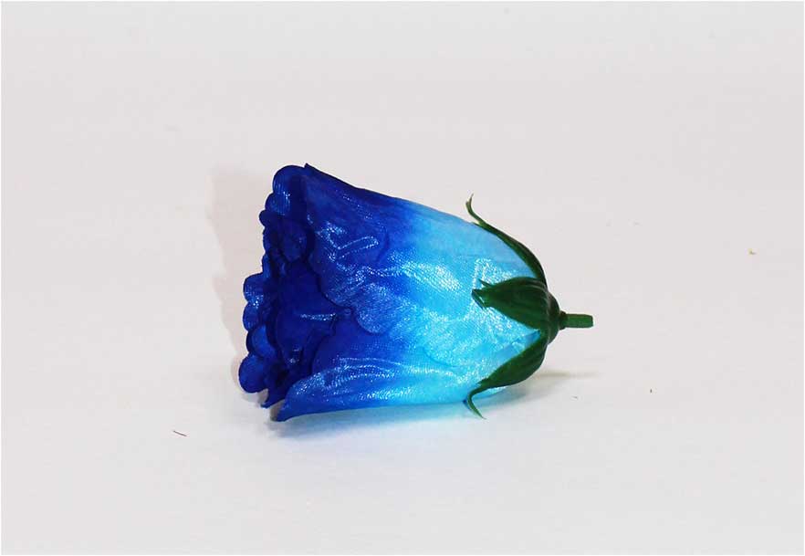 Роза бутон d=5 см h=8 см 1/50 синий