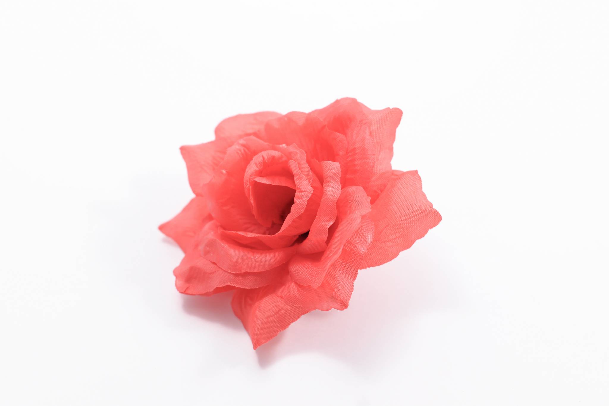 Роза хлопок 5 сл d=11 см 1/100 красный