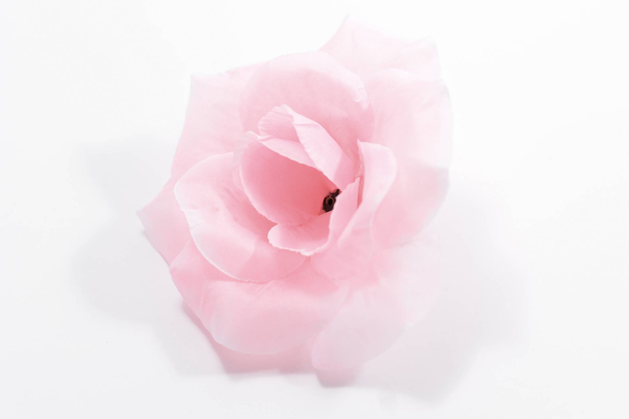 Роза шелк 4сл d=11 см 1/100 розовый