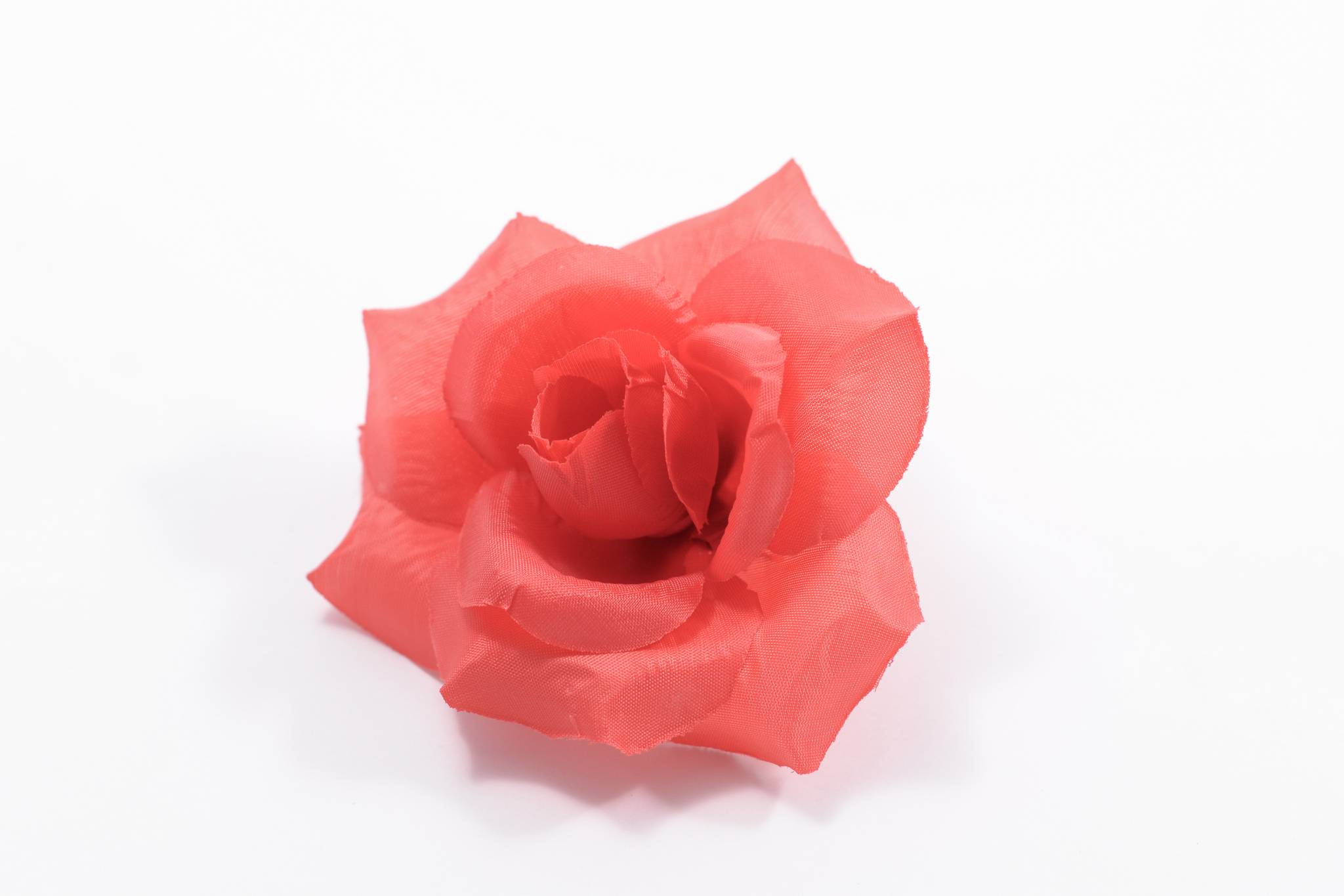 Роза шелк 4сл d=11 см 1/100 красный