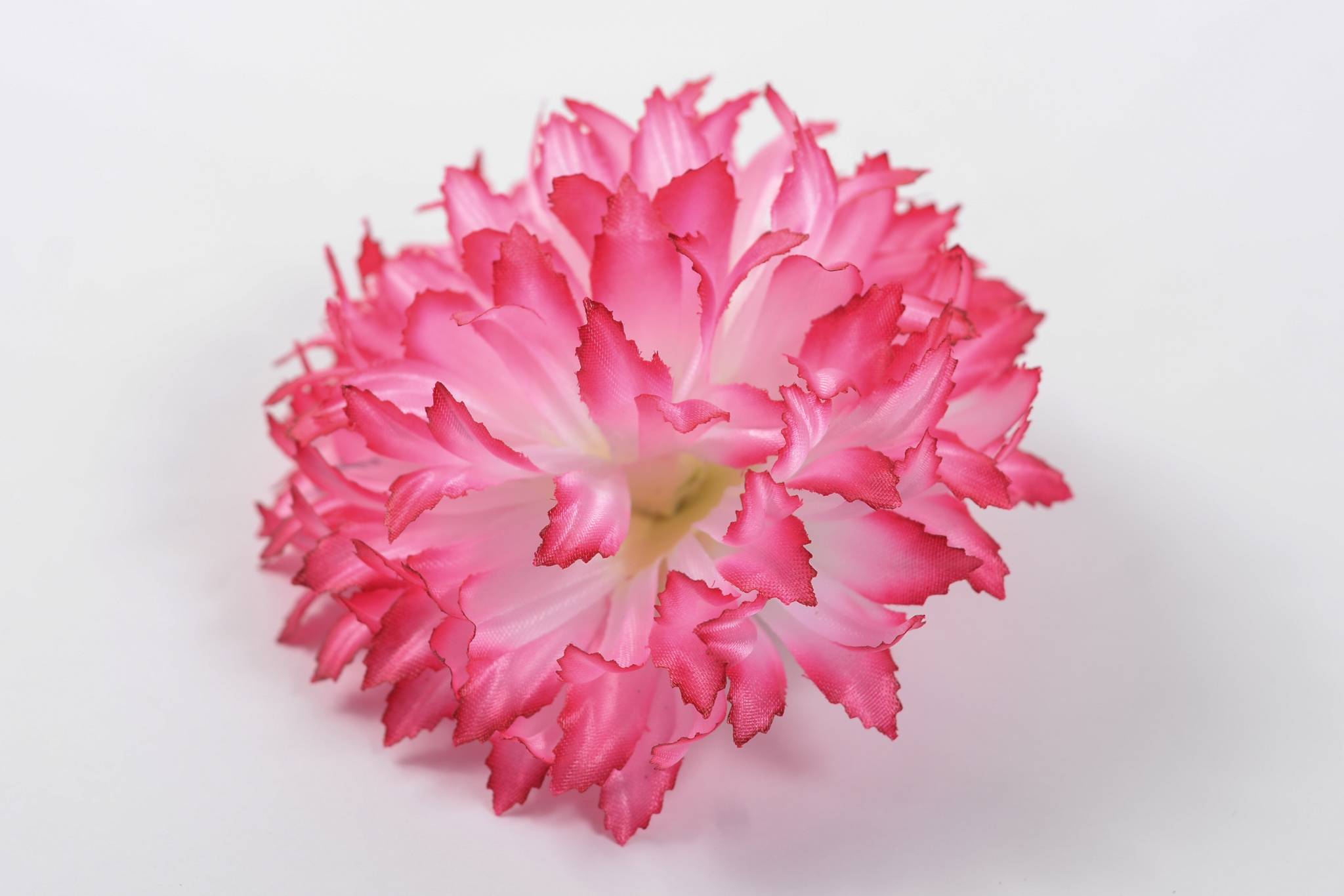 Хризантема кудрявая атлас 6 сл d=13,5 см 1/30 розовый