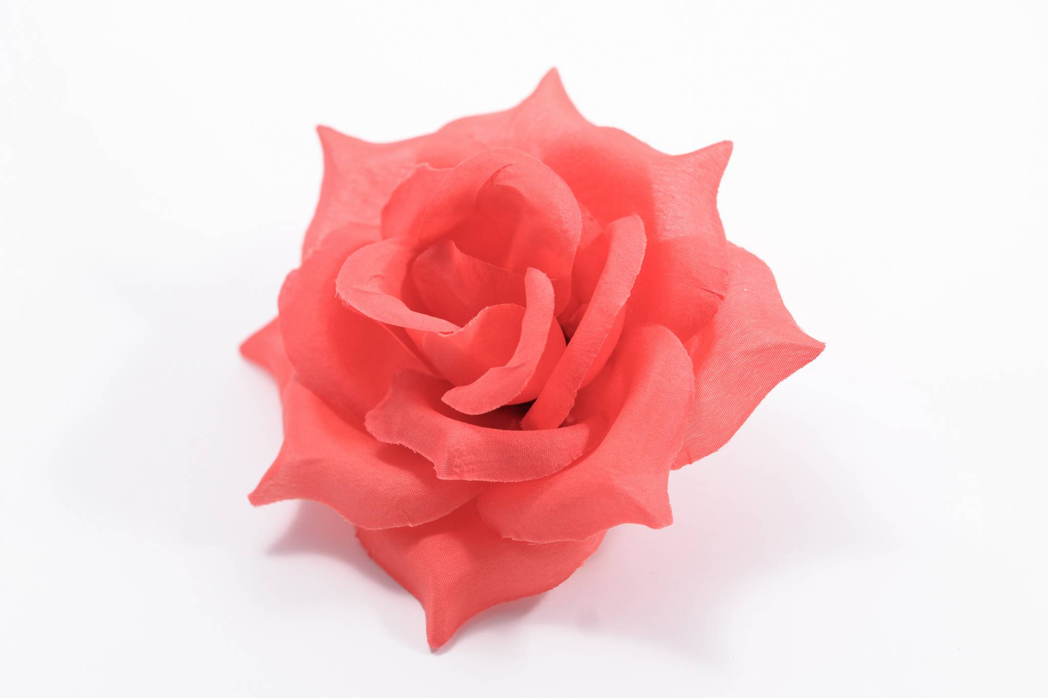 Роза атлас 6 сл d=15 см 1/30 красный