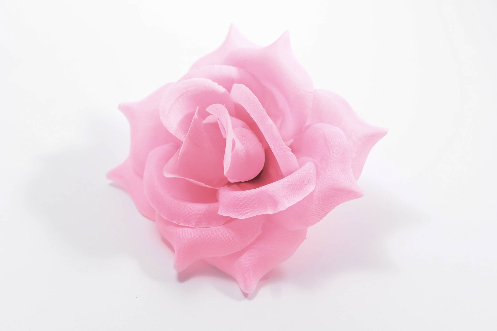 Роза атлас 6 сл d=15 см 1/30 розовый