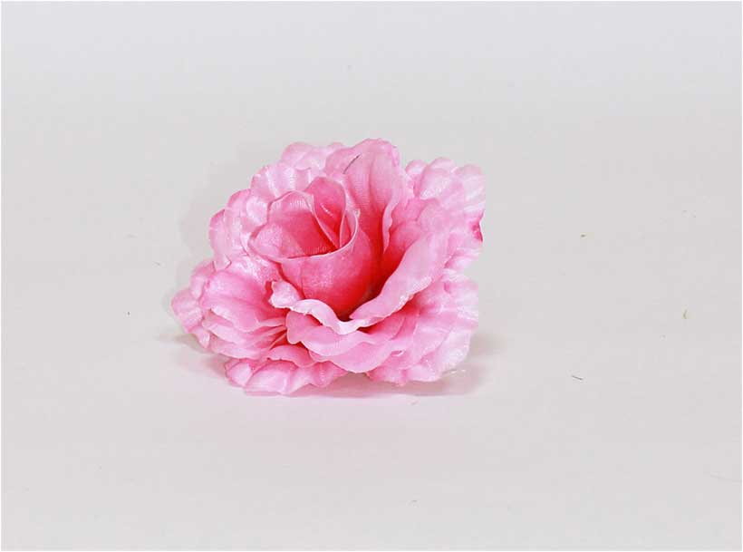 Роза атлас 6 сл d=12 см 1/50 розовый