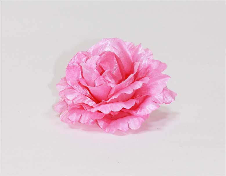 Роза атлас 4 сл d=11 см 1/50 розовый