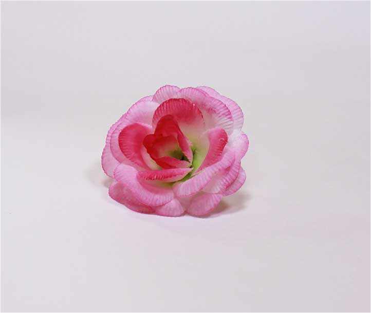 Роза шелк 5 сл d=11 см 1/50 розовый