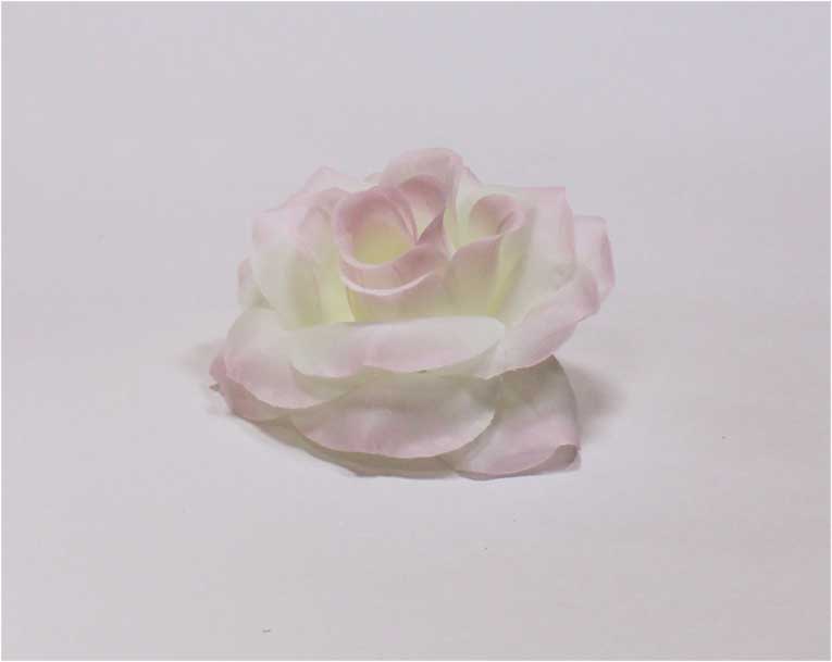 Роза хлопок 6 сл d=11 см 1/50 бледно-розовый