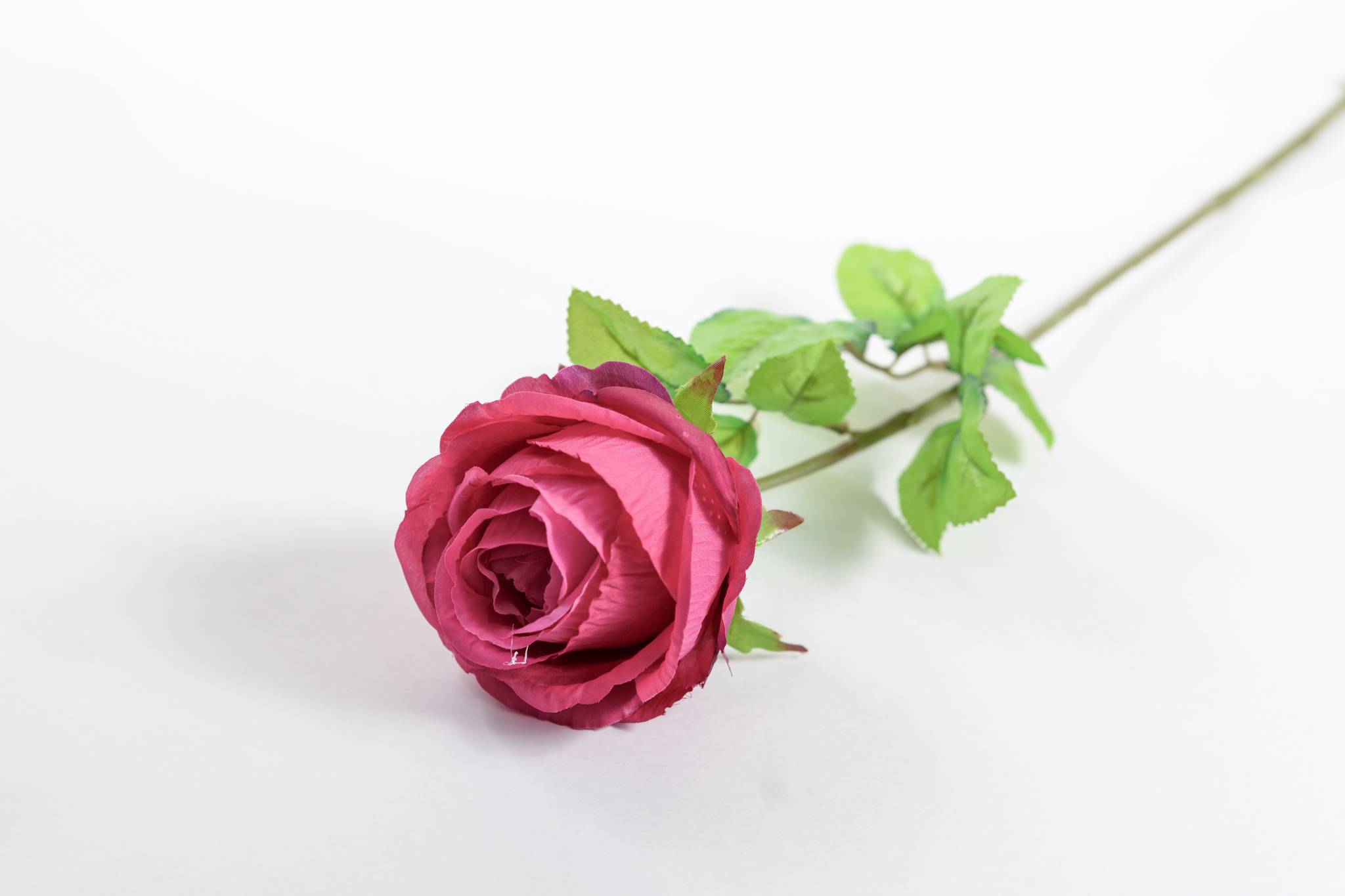 Роза h=68 см 1/2 малиновый