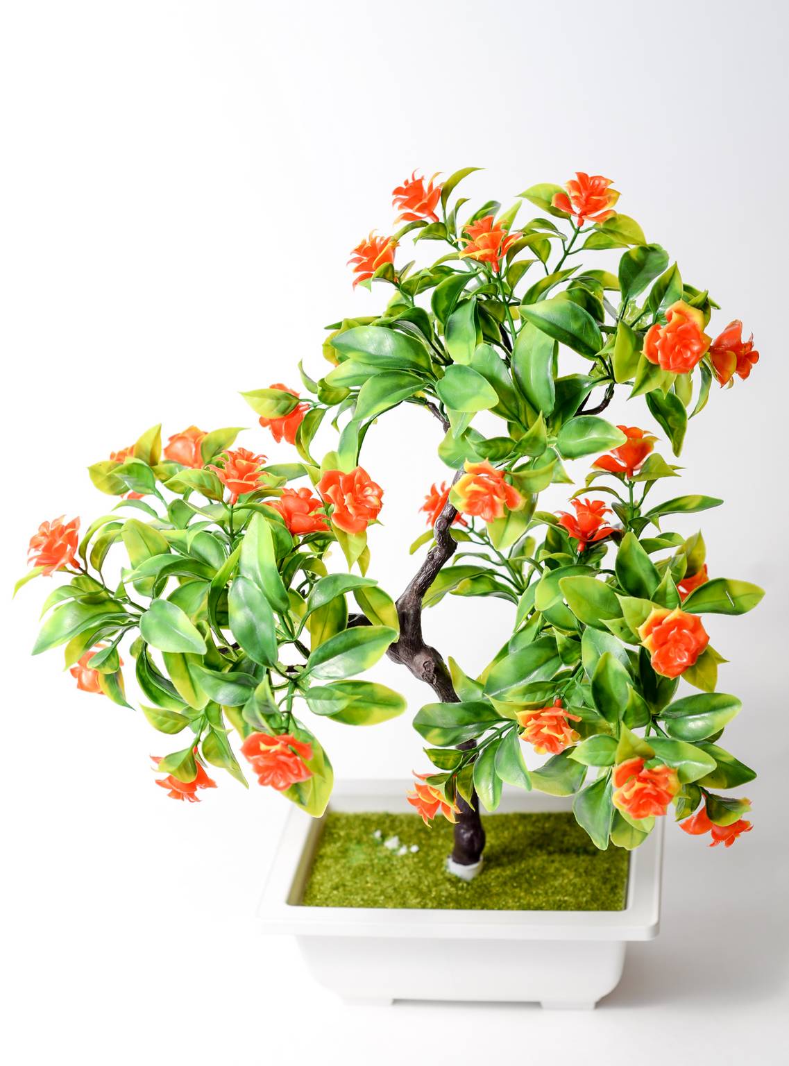 Декоративное дерево Бонсай h=45 см 1/1 оранжевый