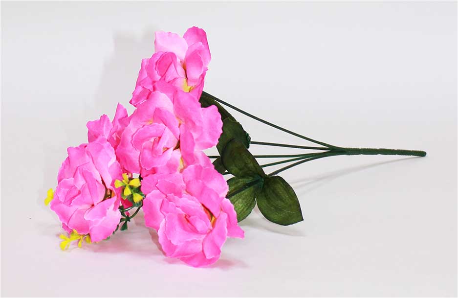 Роза 5 гол h=35 см 1/50 МИКС розовый
