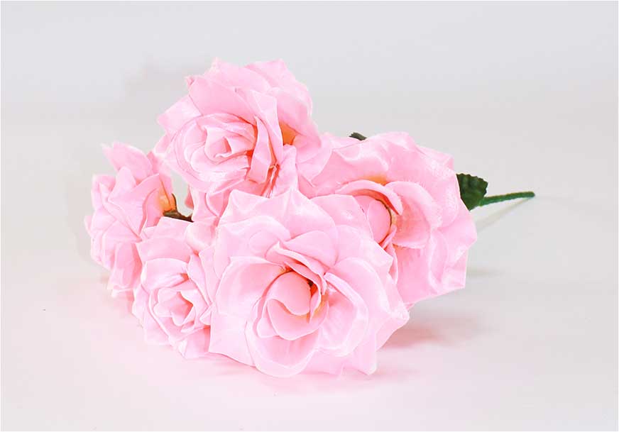 Роза 6 гол h=36 см 1/40 МИКС розовый